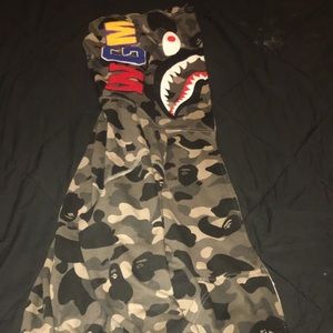 Bape Shark Zip-Up Hoodie